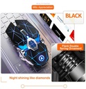 A7 2.4GHz Wireless Rechargeable Optical Mouse 7 Buttons 1600 DPI USB Gaming Office Silent Mice