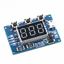 DC 5-30V Micro USB 5V Power Independent PWM Generator 2 Channel Dual Way Digital LED Duty Cycle Pulse Frequency Board Module