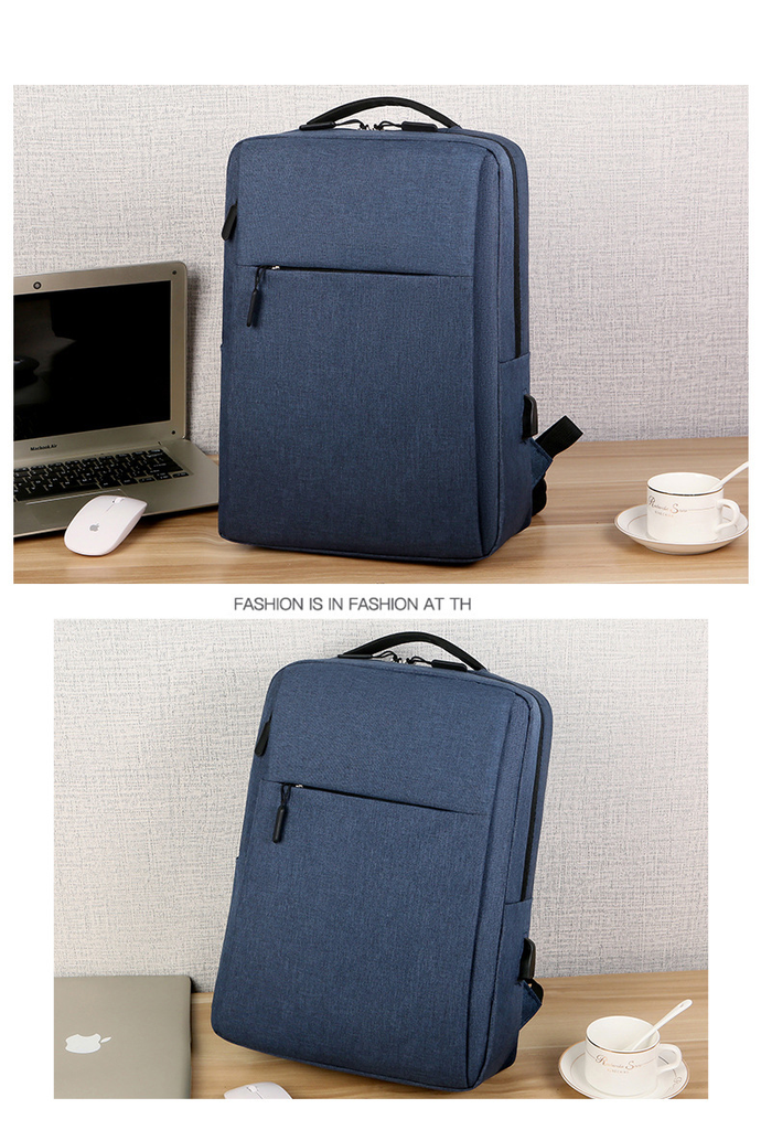 men and women business function multi-computer bags usb simple and beautiful backpack  good quality.