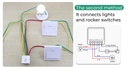 16A WIFI on-off device concealed hidden intelligent voice APP control switch mini WIFI on-off device