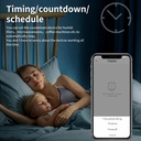 16A WIFI on-off device concealed hidden intelligent voice APP control switch mini WIFI on-off device