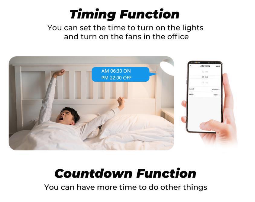 16A WIFI on-off device concealed hidden intelligent voice APP control switch mini WIFI on-off device