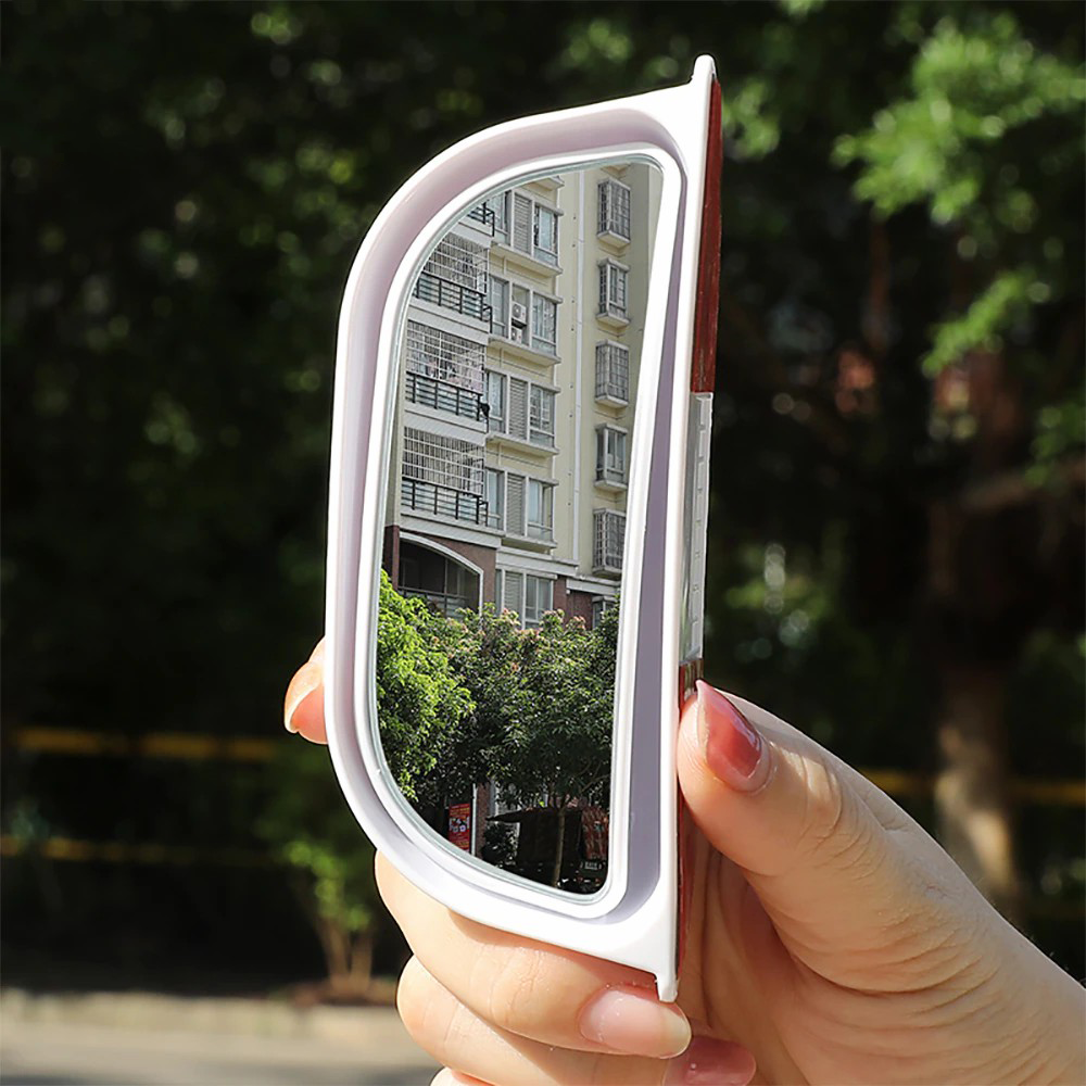 Car Rear View Mirror Universal Wide-angle Blind Spot Mirror B Pillar Rear Seat Auxiliary Observation Mirror