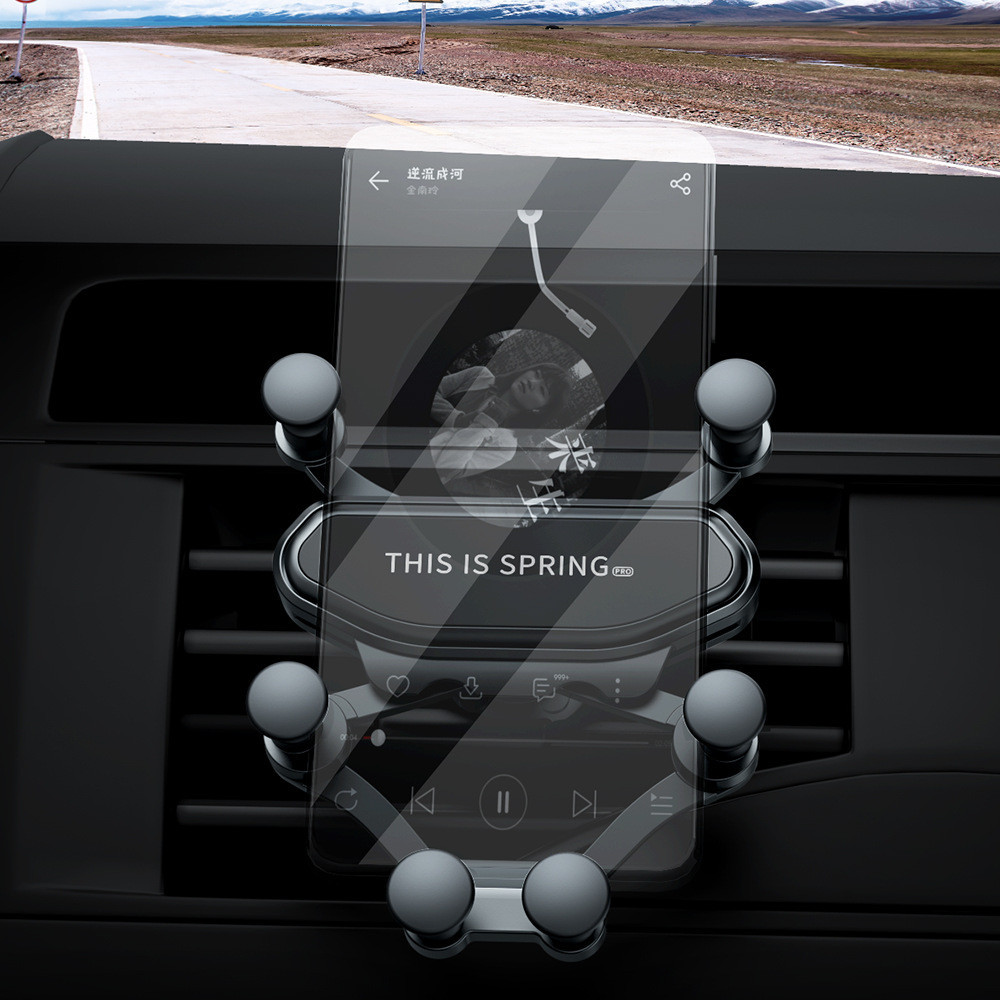 Car ‌Air Outlet Gravity Mobile Phone Bracket Gravity Cell Phone Holder