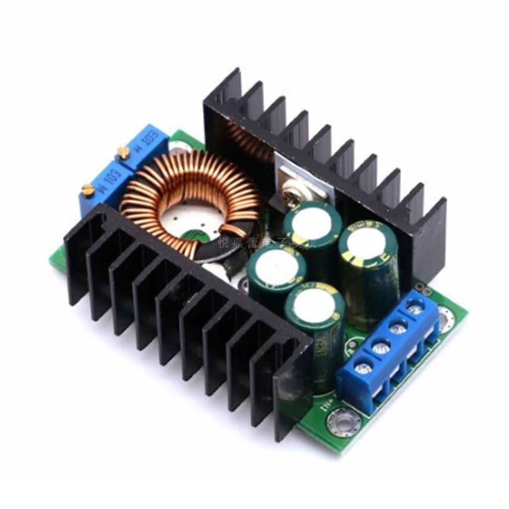 DC-DC 9A 300W DC Buck Converter 5-40v to 1.2-35v Power Module Buck Boost