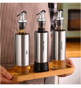 Leak-proof Kitchen glass oil vinegar soy sauce bottle (300ml)