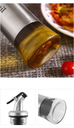 Leak-proof Kitchen glass oil vinegar soy sauce bottle (300ml)