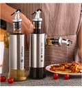 Leak-proof Kitchen glass oil vinegar soy sauce bottle (300ml)
