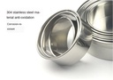 Stainless Steel Mousse Ring 12-piece Round Cake Mold Doughnut Fondant Biscuit Mold Baking Tools