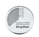 Stainless Steel Mousse Ring 12-piece Round Cake Mold Doughnut Fondant Biscuit Mold Baking Tools