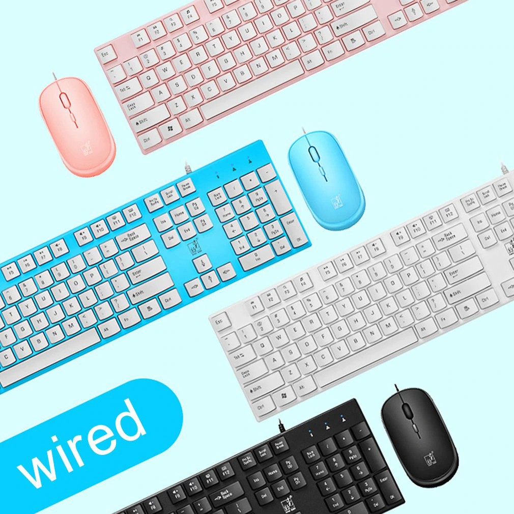 S600 Wired USB Keyboard And Mouse Set