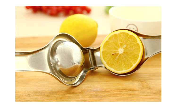Stainless steel manual fruit juicer