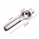 Stainless steel manual fruit juicer
