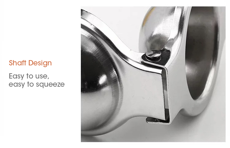 Stainless steel manual fruit juicer