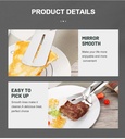 Stainless Steel Frying Shovel Clip Multifunctional Steak BBQ Tongs Frying Fish Spatula Clip Bread Clip