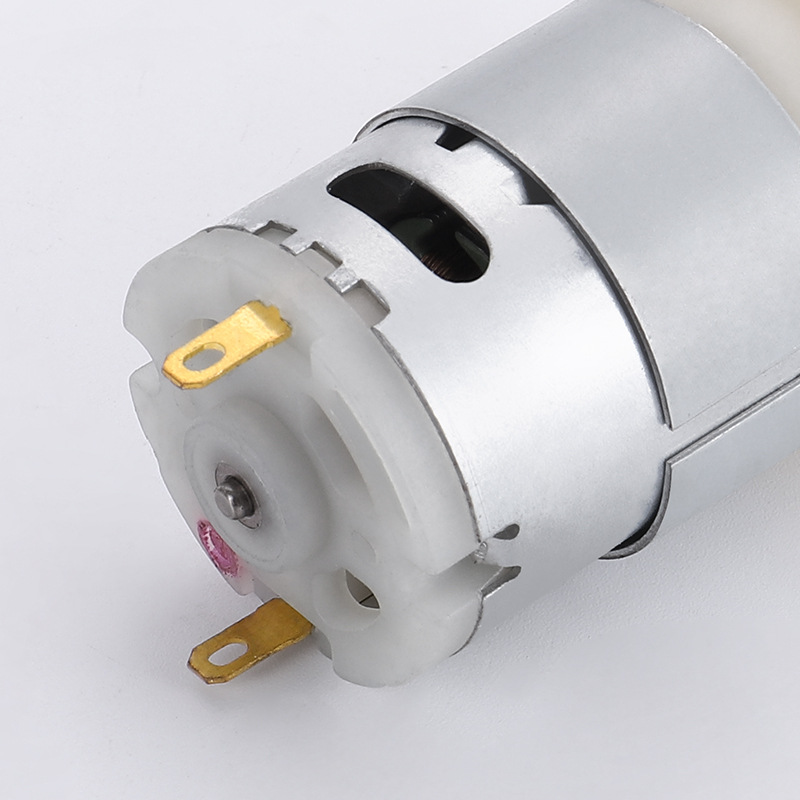 Micro Water Pump 365 Motor DC Self Priming Pump Silent Electric Diaphragm Pump Large Flow 1.45L/Min ABS Food Grade