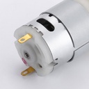 Micro Water Pump 365 Motor DC Self Priming Pump Silent Electric Diaphragm Pump Large Flow 1.45L/Min ABS Food Grade
