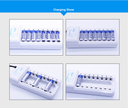 8 Slot Quick Battery Charger With High-Speed Indicator Light Smart Adapter For 1.2V AA AAA Ni-MH Ni-CD Rechargeable Battery