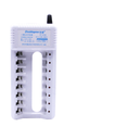 8 Slot Quick Battery Charger With High-Speed Indicator Light Smart Adapter For 1.2V AA AAA Ni-MH Ni-CD Rechargeable Battery