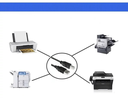 USB High Speed 2.0 A To B Male Cable Printer Cord 1.5m