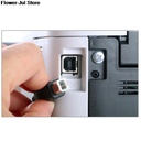 USB High Speed 2.0 A To B Male Cable Printer Cord 1.5m