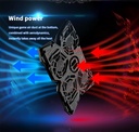 2 USB Ports Laptop Cooling Pad 4 Fans Laptop Cooler Pad Adjustable Speed Cooling Pad Notebook Stand Cooler for 14-17 Inch