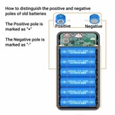 6*18650 20000mAh Power Bank Case DIY Shell Power Bank Battery Holder With Camping lamp (No Battery)