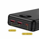 6*18650 20000mAh Power Bank Case DIY Shell Power Bank Battery Holder With Camping lamp (No Battery)