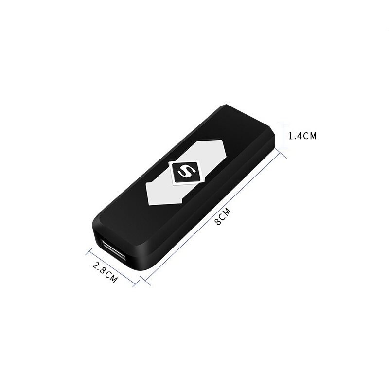 USB rechargeable lighter electric heating wire cigarette lighter