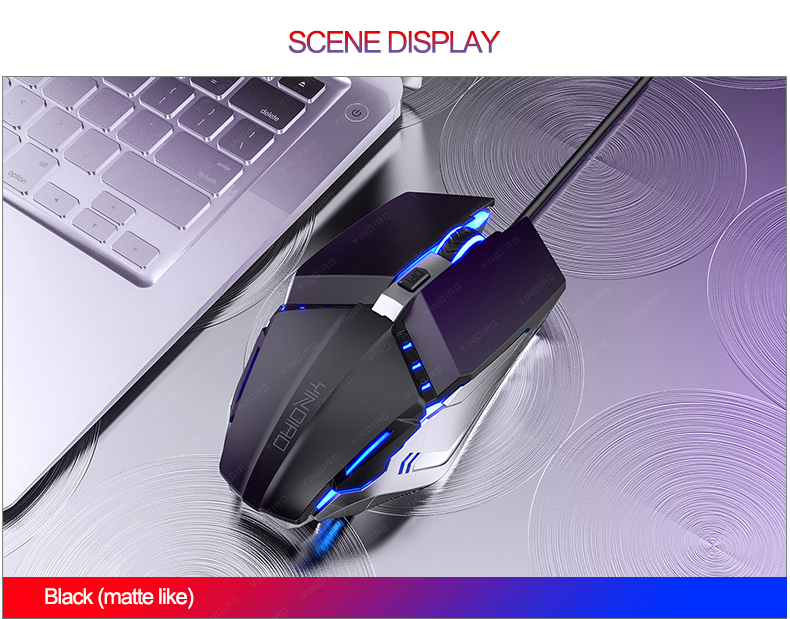 3200DPI Professional Gaming Mouse Fast Move Ergonomic Optical Mouse