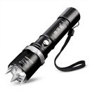 Led Rechargeable Aluminum Alloy Flashlight Defense Flashlight