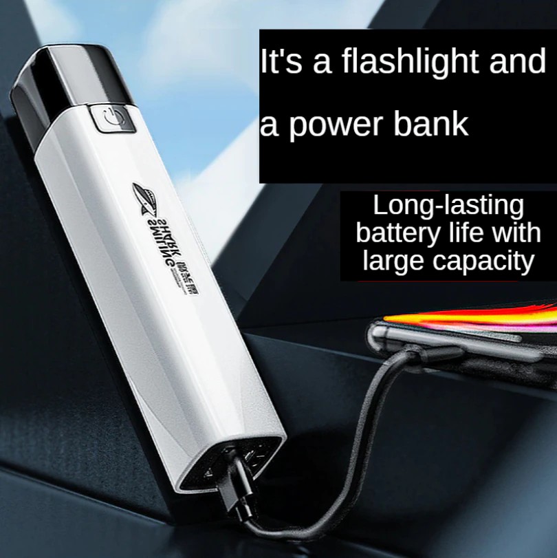 Strong Light Flashlight Usb Rechargeable Outdoor Small Flashlight Super Bright Waterproof LED Torch, Handheld Flashlight