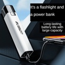 Strong Light Flashlight Usb Rechargeable Outdoor Small Flashlight Super Bright Waterproof LED Torch, Handheld Flashlight