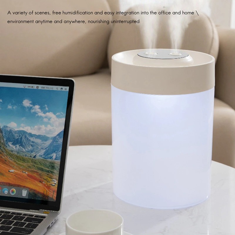 4.2L Humidifier Double Spray Mist Maker Aromatherapy Essential Oil Diffuser