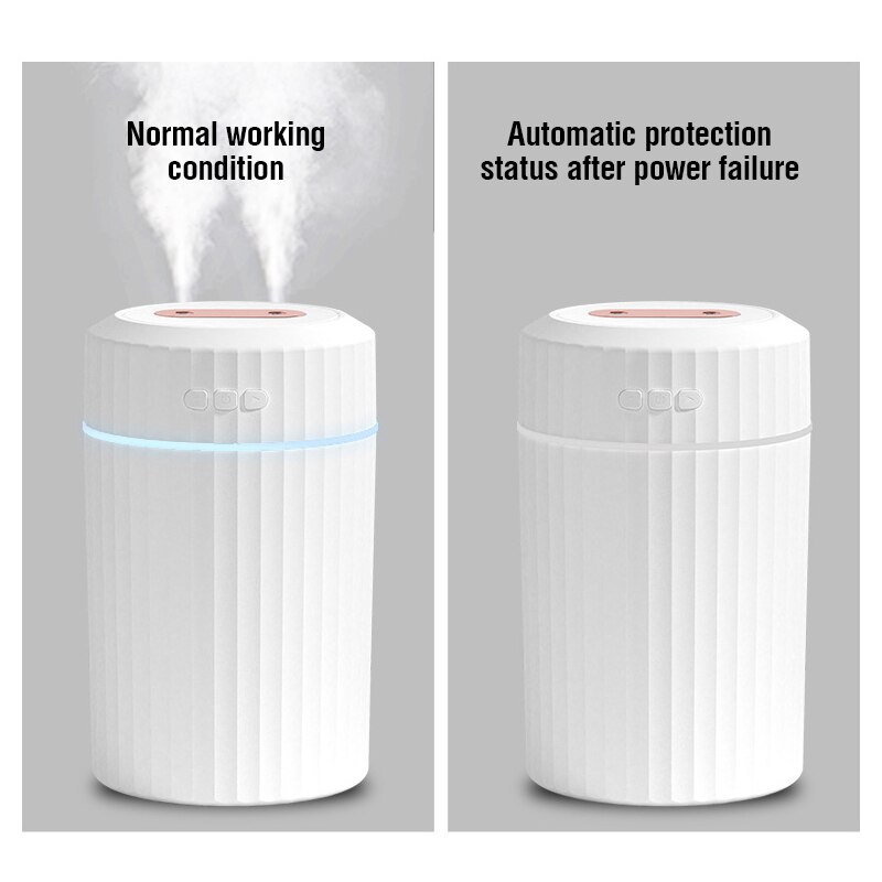 Large Capacity Humidifier 2L Home Mute Aroma Diffuser