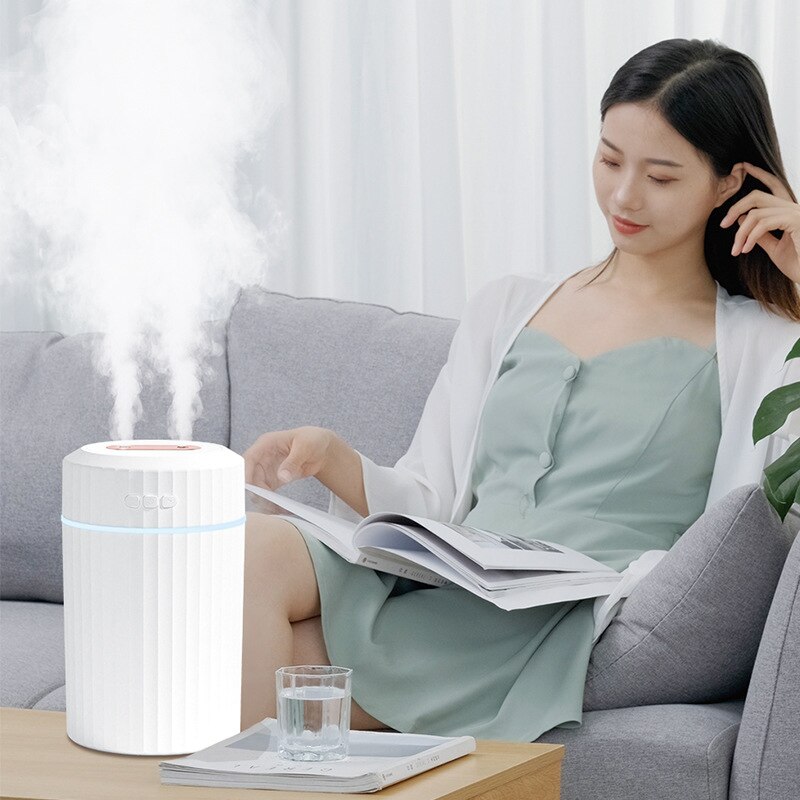 Large Capacity Humidifier 2L Home Mute Aroma Diffuser