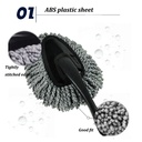 Car Mini Wax Brush Nano Dust-proof Brush