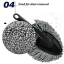 Car Mini Wax Brush Nano Dust-proof Brush