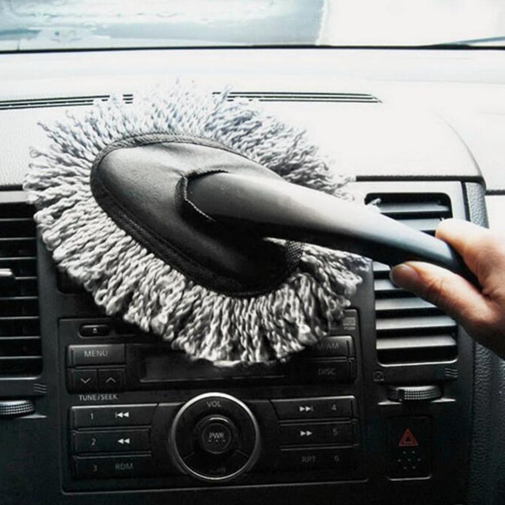 Car Mini Wax Brush Nano Dust-proof Brush