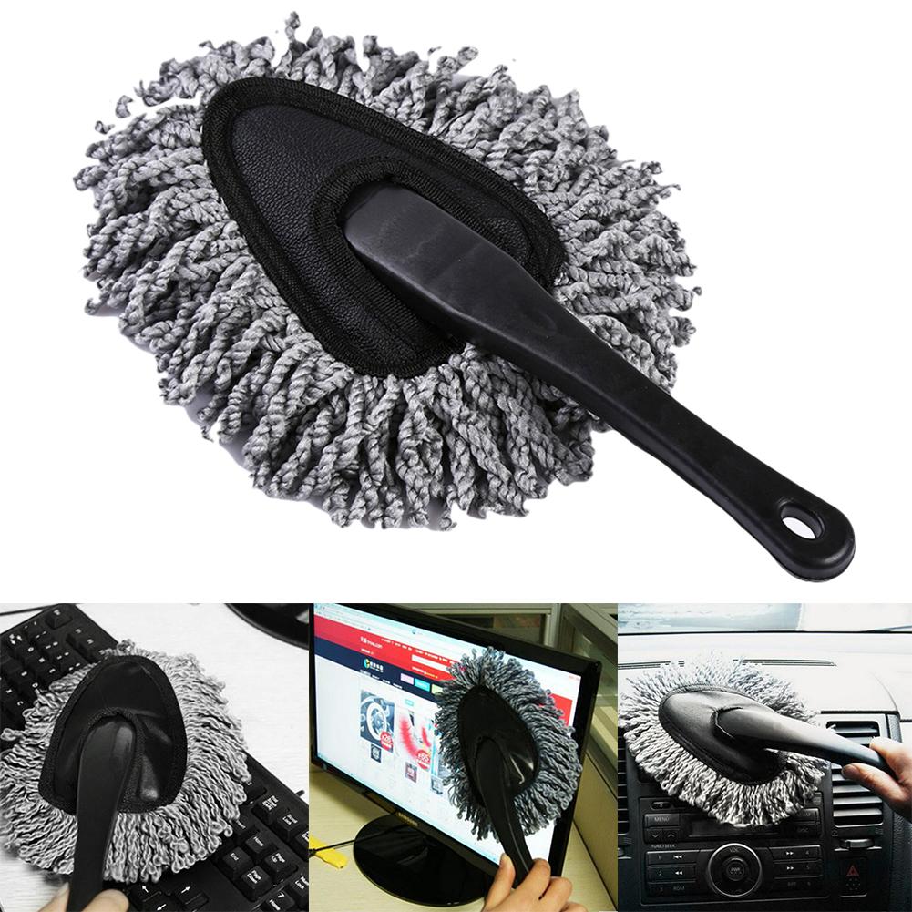 Car Mini Wax Brush Nano Dust-proof Brush