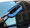 Car wax duster, microfiber nano cleaning car brush, car wax brush