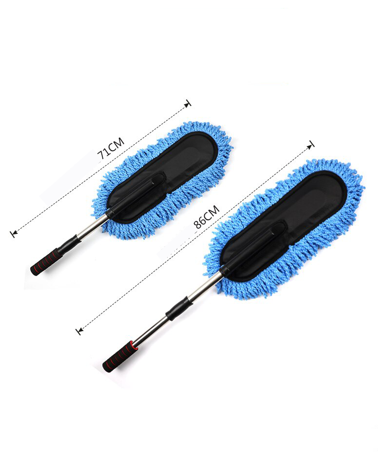 Car wax duster, microfiber nano cleaning car brush, car wax brush