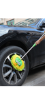 2 in 1 Car Cleaning Brush Car Wash Brush Telescoping Long Handle Cleaning Mop Chenille Broom