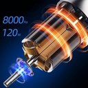 Wireless Rechargeable Car Vacuum Cleaner High-power 120W Car Home Dual-use Strong Wet and Dry Dual-use