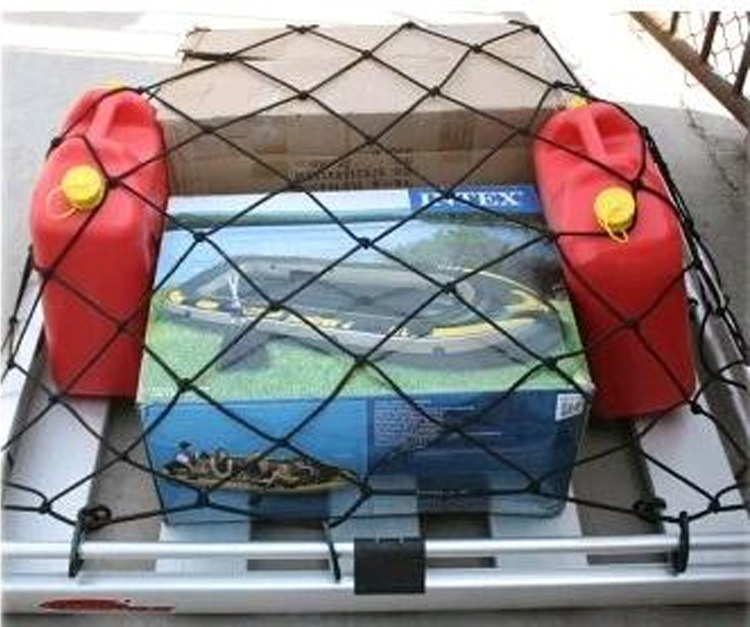120 x 80cm Car Roof Net Nylon Mesh Elastic Cargo Cover Net