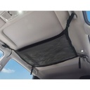 Double layer Car Ceiling Storage Net Pocket Car Roof Bag Interior Cargo Net Breathable Mesh Bag