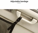 Double layer Car Ceiling Storage Net Pocket Car Roof Bag Interior Cargo Net Breathable Mesh Bag