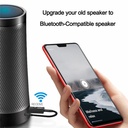 Bluetooth 5.0 adapter USB 2-in-1 Wireless Audio Combo Receiver