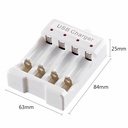 4 Slots Smart Battery Charger AA/AAA Independent Battery Charger