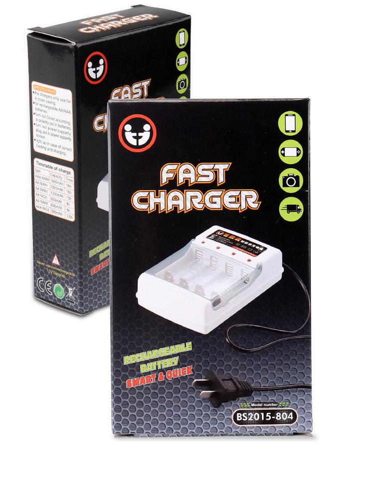 1.2V AA/AAA nickel-cadmium four-cell rechargeable battery 4-slot charger charging stand For Separate Charging